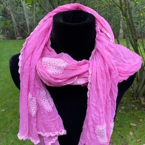 CALYPSO chiffon scarf